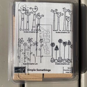 Stampin' Up! Simple Somethings Stamp Set - NIB
